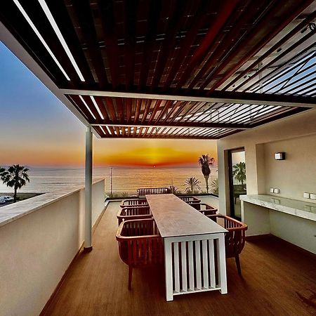 Santa Barbara Seafront Villas W Jacuzzi Pool 파포스 외부 사진